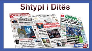 5 shkurt 2024 quotShtypi i ditesquot në News24  quotKoha për tu zgjuarquot ne studio Edvin Peçi [upl. by Griffin]