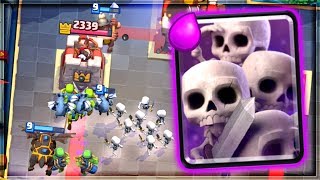 Clash Royale  AMAZING META SKARMY DECK Spam City [upl. by Dotti]