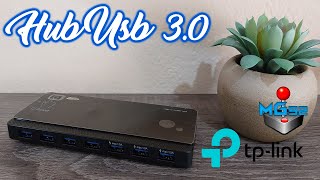 Hub con 7 Puertos USB 30 🔥 TP Link UH700 [upl. by Analed]