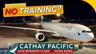 CATHAY PACIFIC A330 Business Class 🇮🇩➟🇭🇰【Trip Report Jakarta to Hong Kong】What Happened to Cathay [upl. by Neeuq408]