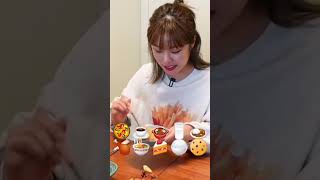 Mukbang with wheein mukbang mamamoo wheein [upl. by Enogitna]