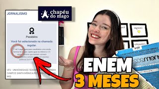 COMO ESTUDAR EM 3 MESES PARA O ENEM 2024  Estratégia 3 Meses de Estudo para o Enem [upl. by Nuahsor]