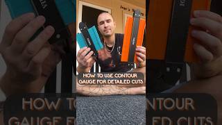 How to use contour gauge for detailed cuts [upl. by Akilak]