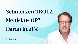 Unerklärliche Schmerzen NACH DER Meniskus OP [upl. by Ecitnirp]