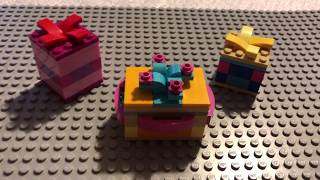 Como hacer una CAJA de REGALO de LEGO [upl. by Yasmeen]