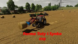 Farma Taty i Synka 10 Ładowanie i sprzedawanie bel słomy [upl. by Yetah784]