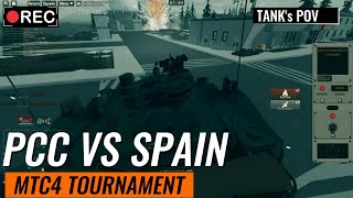 PCC vs Spain Tournament Tanks POV [upl. by Elleryt20]