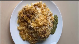 Niramish Ghosht biriyani  Mutton Biryani  kalipujo special [upl. by Illek]