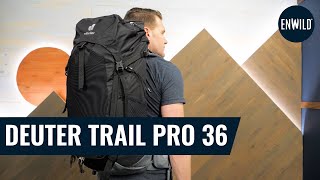 Deuter Trail Pro 36 Day Pack Review [upl. by Annayi]