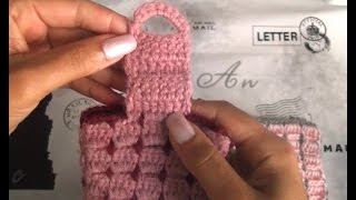 Cierre para botones en ganchillo Ojales botones a crochet [upl. by Jollenta]