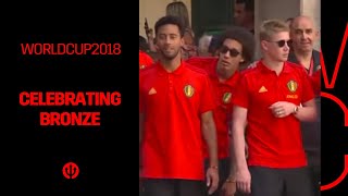 REDDEVILS  WorldCup2018 Russia  We celebrate our bronze medal [upl. by Maillij]