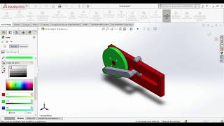 Ensamblaje y simulación en SolidWorks 22 [upl. by Kampmeier]