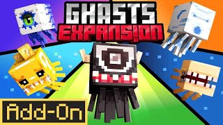 Ghast Expansion  Minecraft Marketplace Addon  Showcase [upl. by Nov]