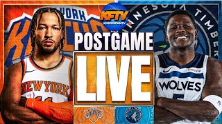 Knicks vs Timberwolves Preseason Post Game Show Highlights Analysis Live Callers  Ep 528 [upl. by Koller]