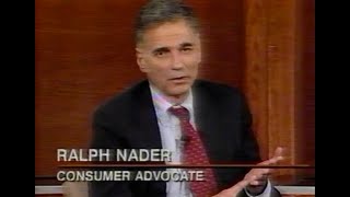 Ralph Nader For President 1996  Phil Donahue Town Hall [upl. by Abrahams]