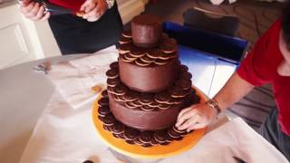 Introducing The Jaffa Cake Wedding Cake [upl. by Rinna]