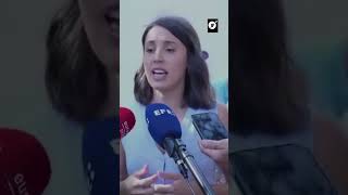 Irene Montero España facilita tránsito de armas para Israel [upl. by Circosta]