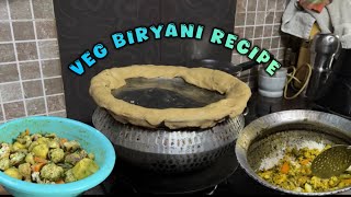 Easy Veg Biryani Recipe [upl. by Strickler]