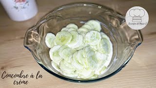 Concombre à la crème 🥒 [upl. by Brigitte]