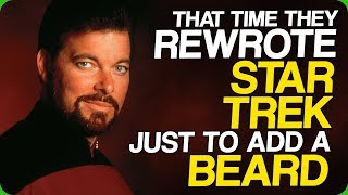 That Time They Rewrote Star Trek Just To Add a Beard Explanations Nobody Needed or Wanted [upl. by Farrison]