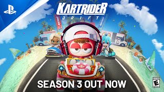 KartRider Drift  Season 3 Trailer  PS5 amp PS4 Games [upl. by Hosbein]