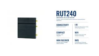 TE RUT240 product demonstration [upl. by Remle657]