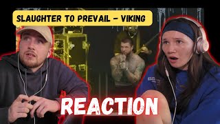 Slaughter To Prevail  VIKING REACTION [upl. by Silverts]