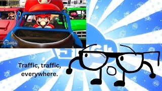 Mario Gets Stuck In Traffic reaction  its like waiting for a buffering screen [upl. by Sesmar]