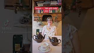 Teapot Talk with Julia  45 Two Brown Betty Teapots [upl. by Eenaj]