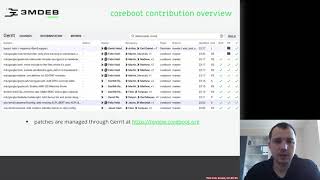 Arch4031 01 coreboot Fundamentals 12 coreboot Contribution Overview [upl. by Atimad578]