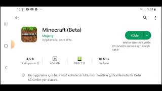 Minecraft BETA Sürümü nasıl yüklenir [upl. by Earl419]