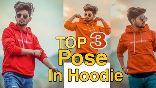 How to pose in Hoodie  NSB pictures  Top 3 pose for boys [upl. by Adlaremse]