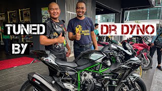 Dr Dyno Tuning Malaysia  Remap ECU  Bintulu  Ninja H2  Z1000SX [upl. by Eerdna]