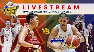 NCAA Season 99  UPHSD vs Letran – Finals Game 3  Livestream  Replay [upl. by Genna494]