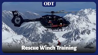 Mt Cook Rescue Helicopter Training [upl. by Niamart]