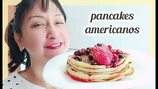 RICOS HOTCAKES PARA DESAYUNAR 🥞 receta fácil bien explicada [upl. by Ayotac238]