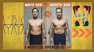 Increíble transformación en solo 3 meses en dieta keto o cetogenica [upl. by Meurer314]