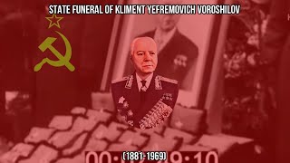 Full State Funeral of Kliment Yefremovich Voroshilov  Государственные похороны Климент Ворошилов [upl. by Trixie117]