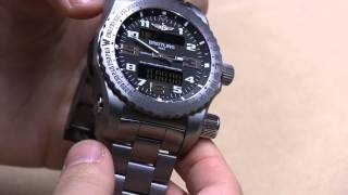 Breitling Emergency II Watch HandsOn [upl. by Mcafee468]