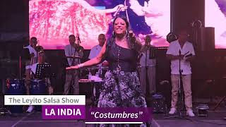 La India Costumbres Fiestas Patronales de Fajardo The Leyito Salsa Show [upl. by Nnyltiak167]