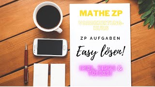 ZP Aufgaben easy lösen so gehts ZP 2022 NRW  Vorbereitung Mathe ZP 2019 Aufgabe 3 Prüfungsteil 2 [upl. by Attegroeg]