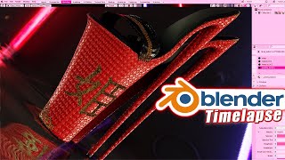 Creating 🦩Flamingo Heels in Blender 291 amp ZBRUSH TIMELAPSE Modeling amp Texturing [upl. by Hornstein638]