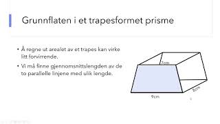 Volum av ikkerektangulære prismer [upl. by Gnas310]