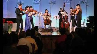 ZAGREB KOM 3 • Mendelssohn String Octet  mov 1 part 2 with double bass [upl. by Three562]