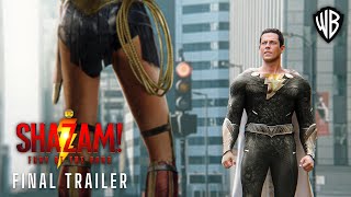 SHAZAM THE FURY OF THE GODS – Final Trailer 2023 Zachary Levi Movie  Warner Bros HD [upl. by Gavette]