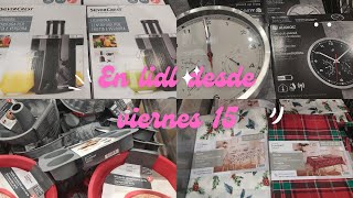 EN LIDL DESDE VIERNES 15 NOVIEMBRE lidl lidlbazar silvercrest lidloferta [upl. by Lumpkin]