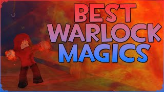 BEST WARLOCK MAGICS Warlock Tier List  Arcane Odyssey 114 [upl. by Aserej]