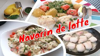 Navarin de lotte un plat savoureux et facile à préparer [upl. by Bloxberg]