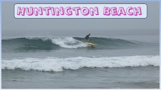 Huntington Beach CA Surf 92924 am surfing surf [upl. by Atsedom]