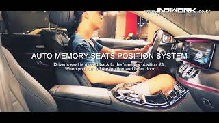 2016 MercedesBenz New EClass W213 E300 Easy Access by 인디웍 indiwork [upl. by Anaira]